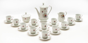 Juego de tazas de café de cerámica estilo Palacio, vajilla de porcelana de  hueso, platillo, plato